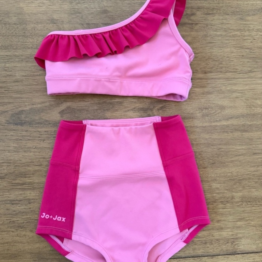 Jo and Jax matching dance wear set. Child size small (5-7).